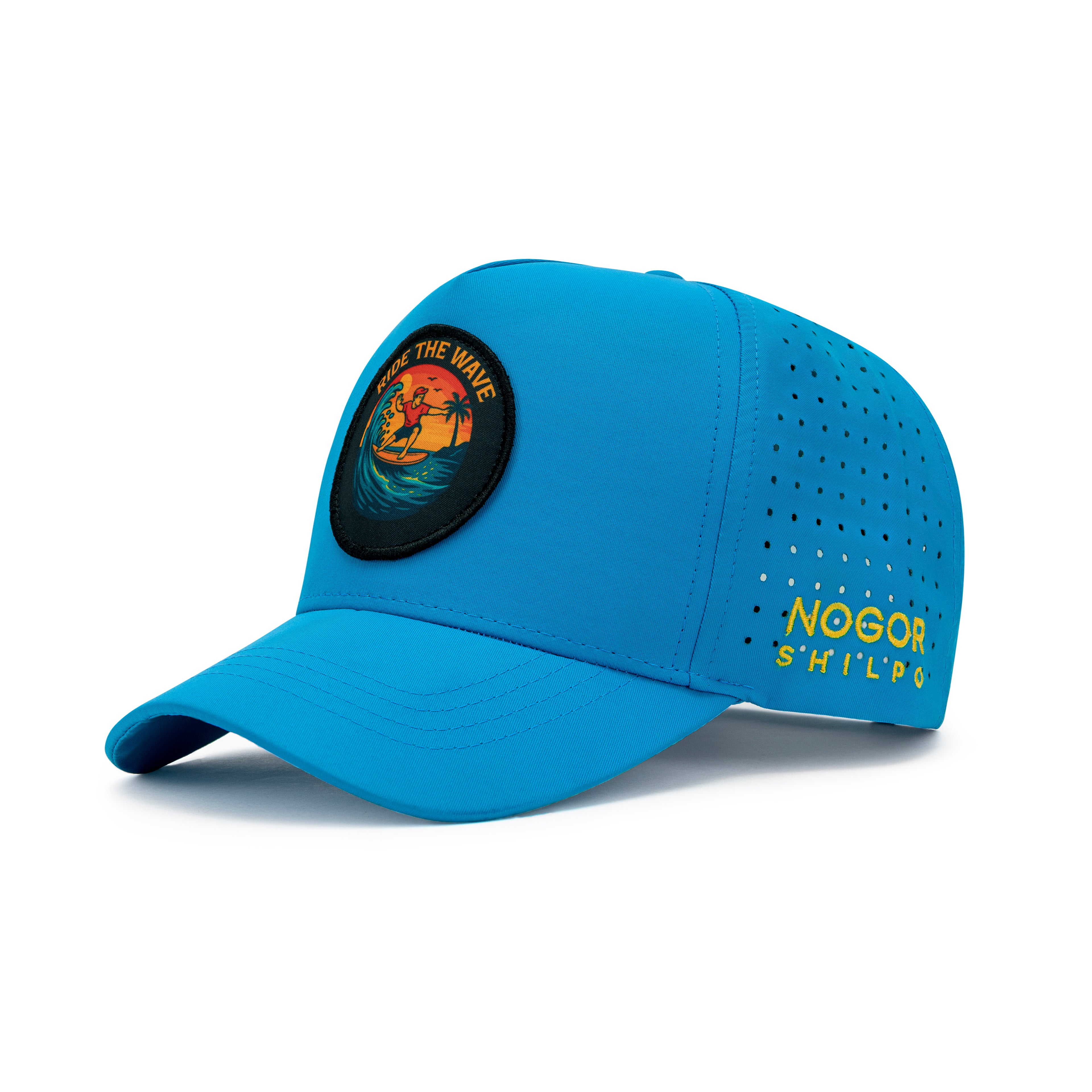 Ride The Wave Blue Performance Cap