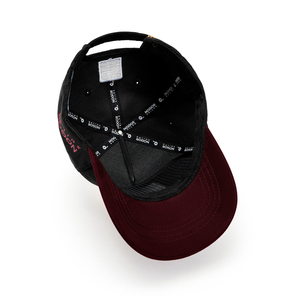 Bugs Bunny Edition Black & Maroon Suede Cap