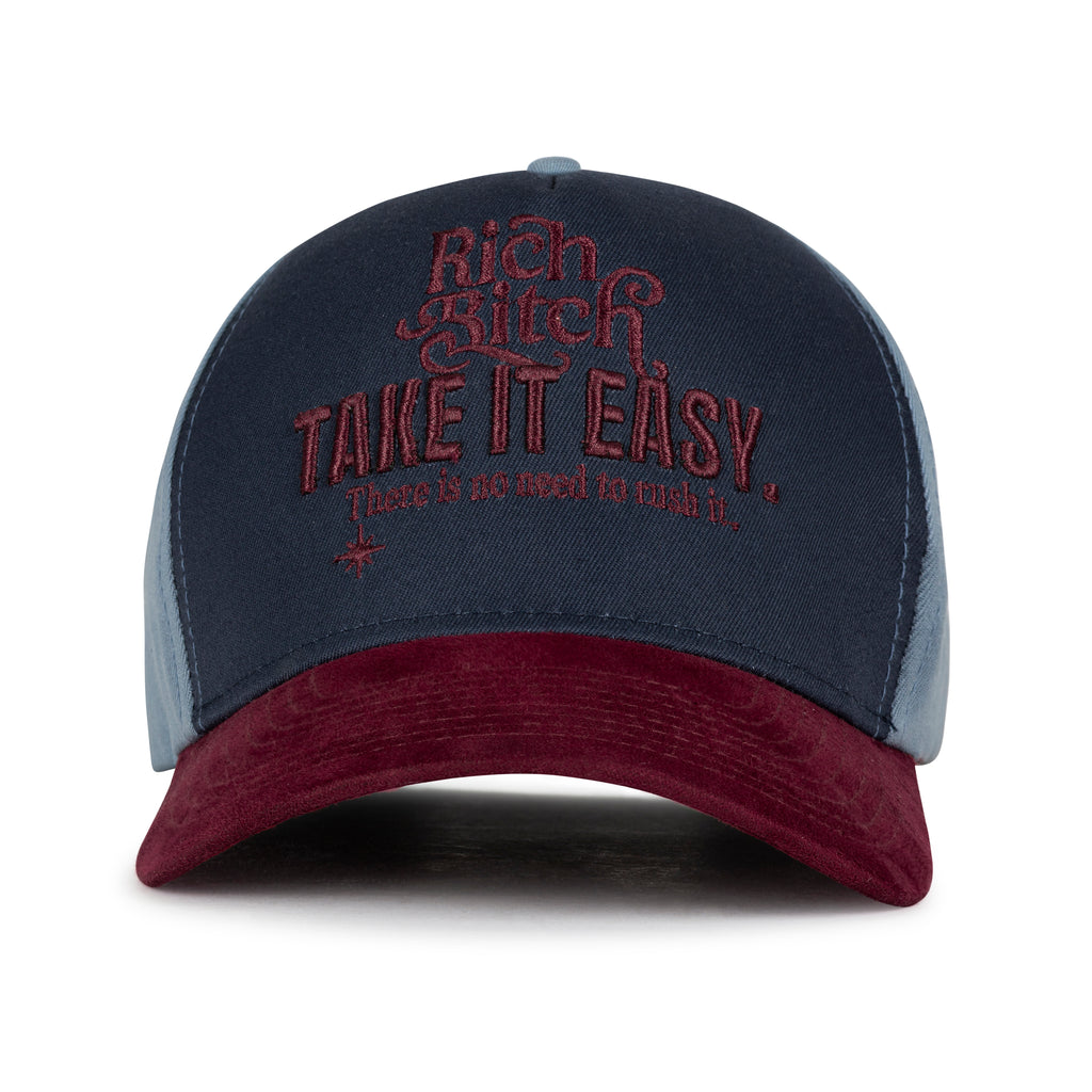 TAKE IT EASY EMBROIDERED CAP
