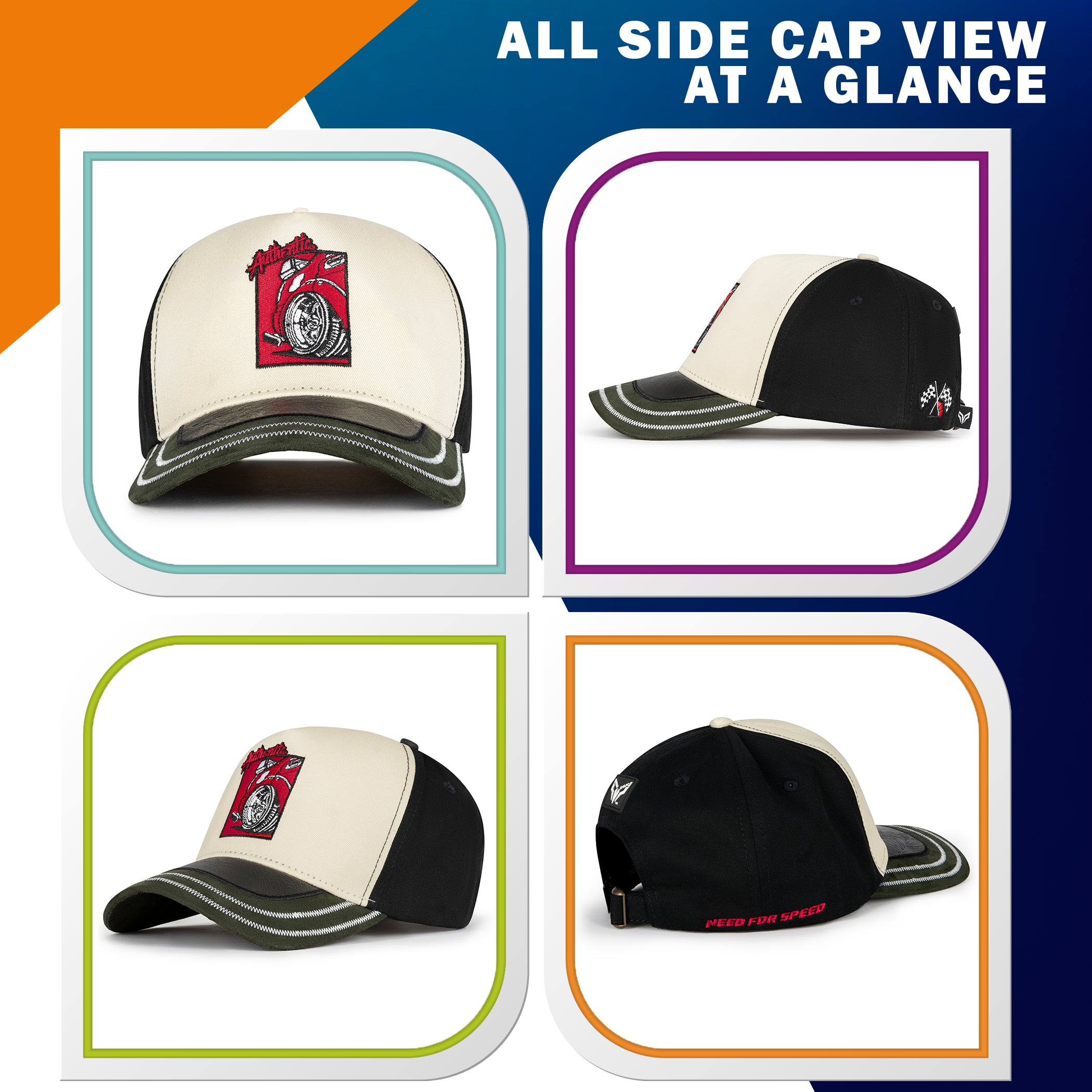 VINTAGE CAR SNAPBACK CAP