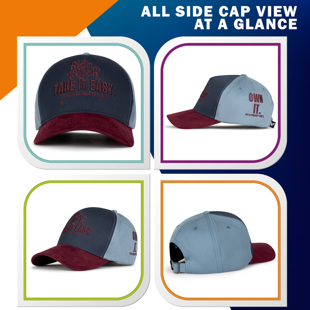 TAKE IT EASY EMBROIDERED CAP