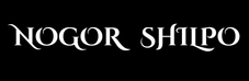 White text 'Nogor Shilpo' on a black background